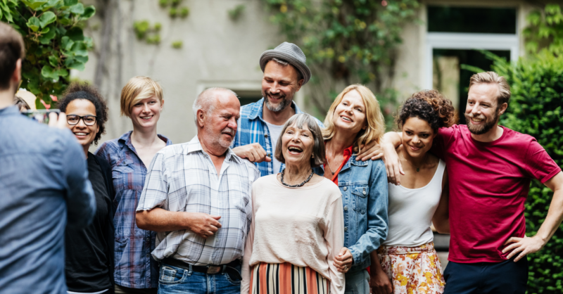People laughing