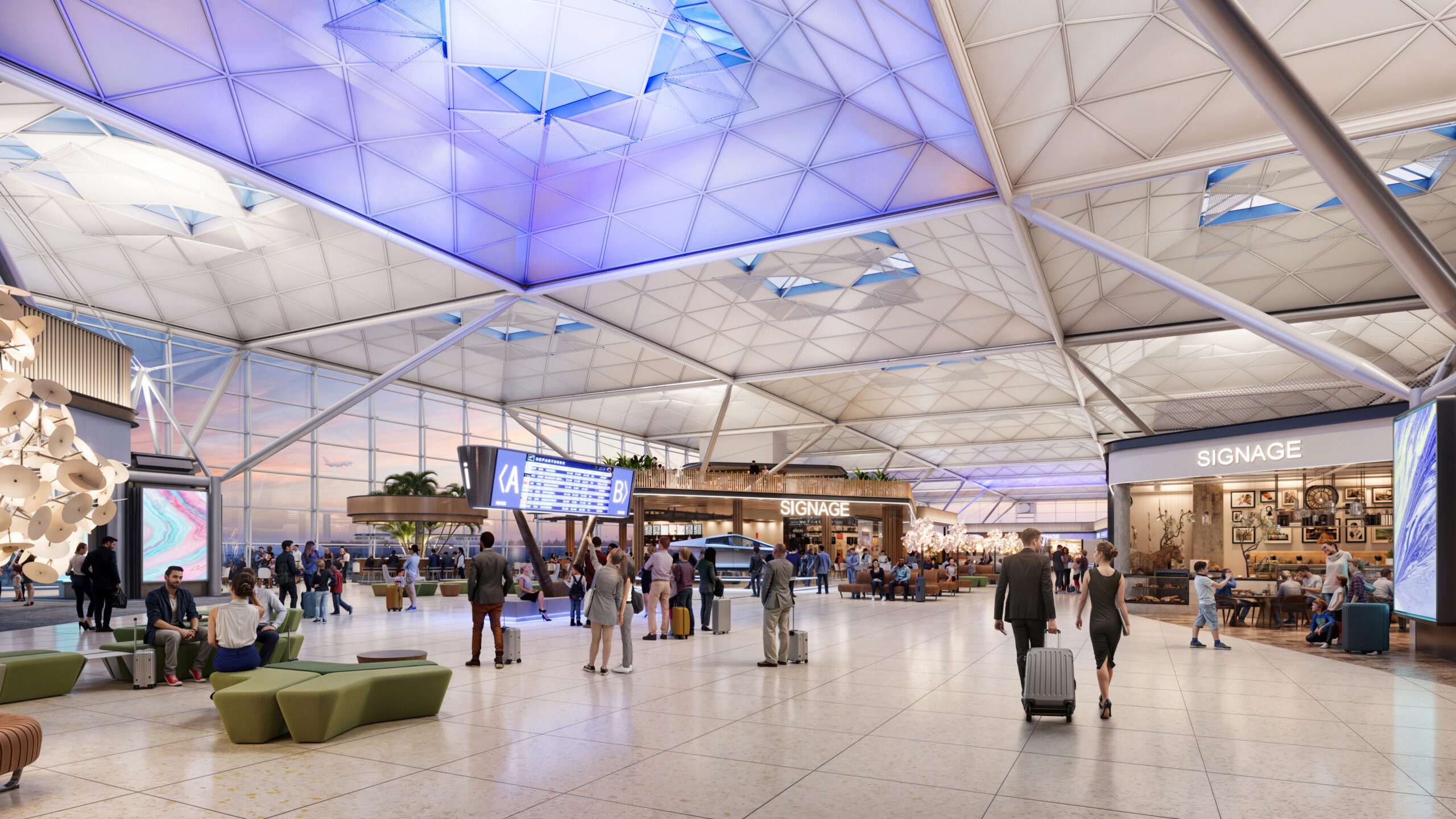 London Stansted is investing 1.1 billion GBP into terminal expansions and improvements