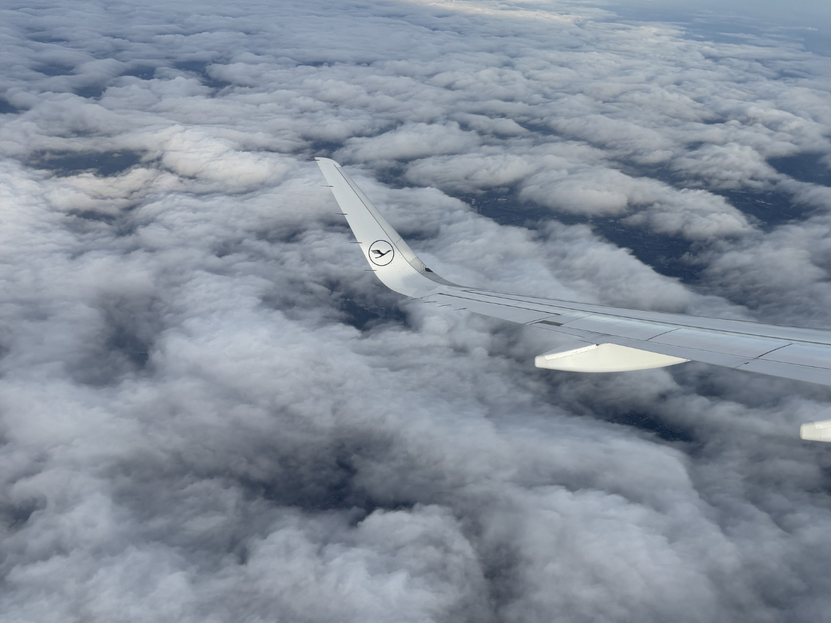 A Lufthansa flight 