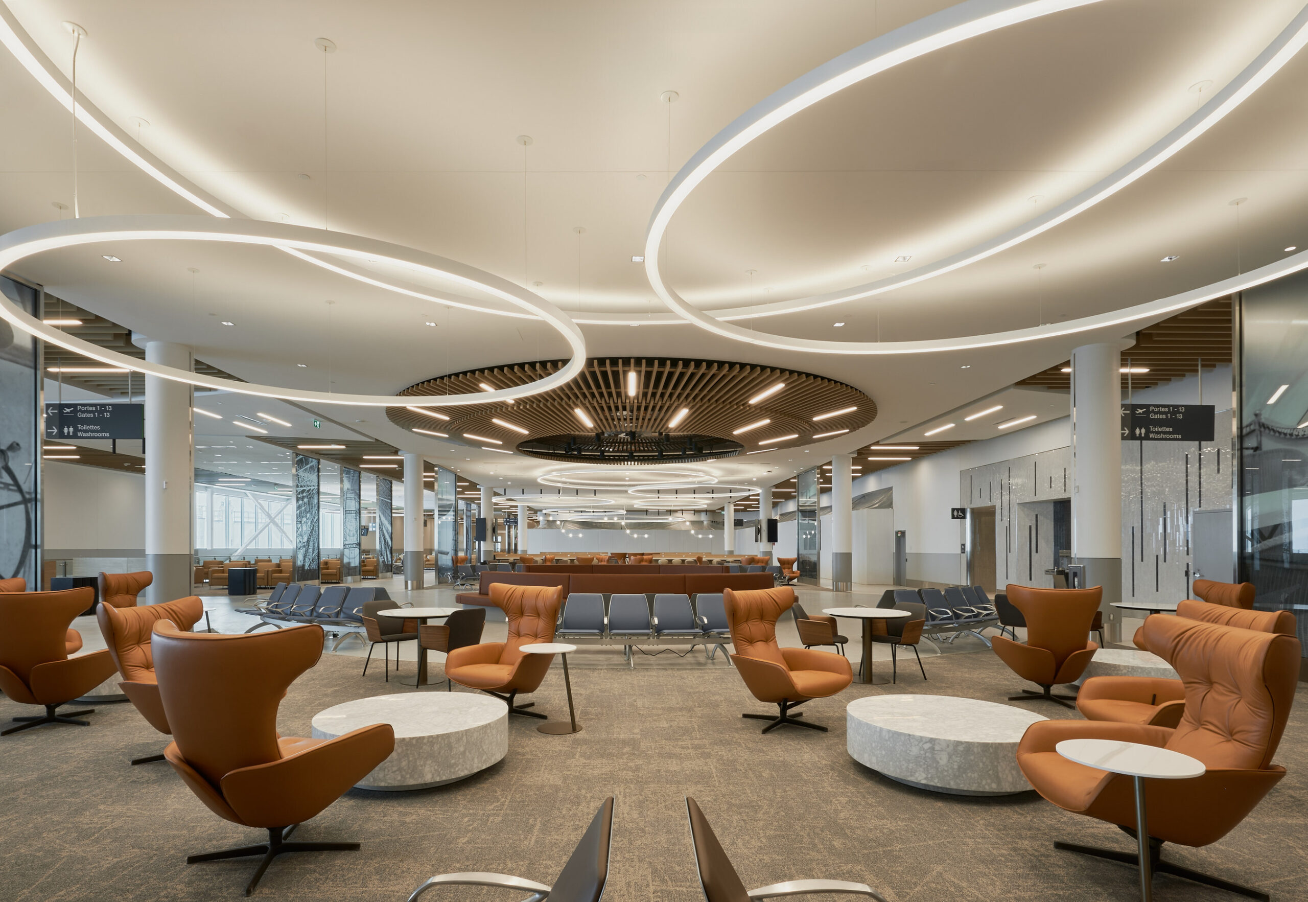 Terminal interior