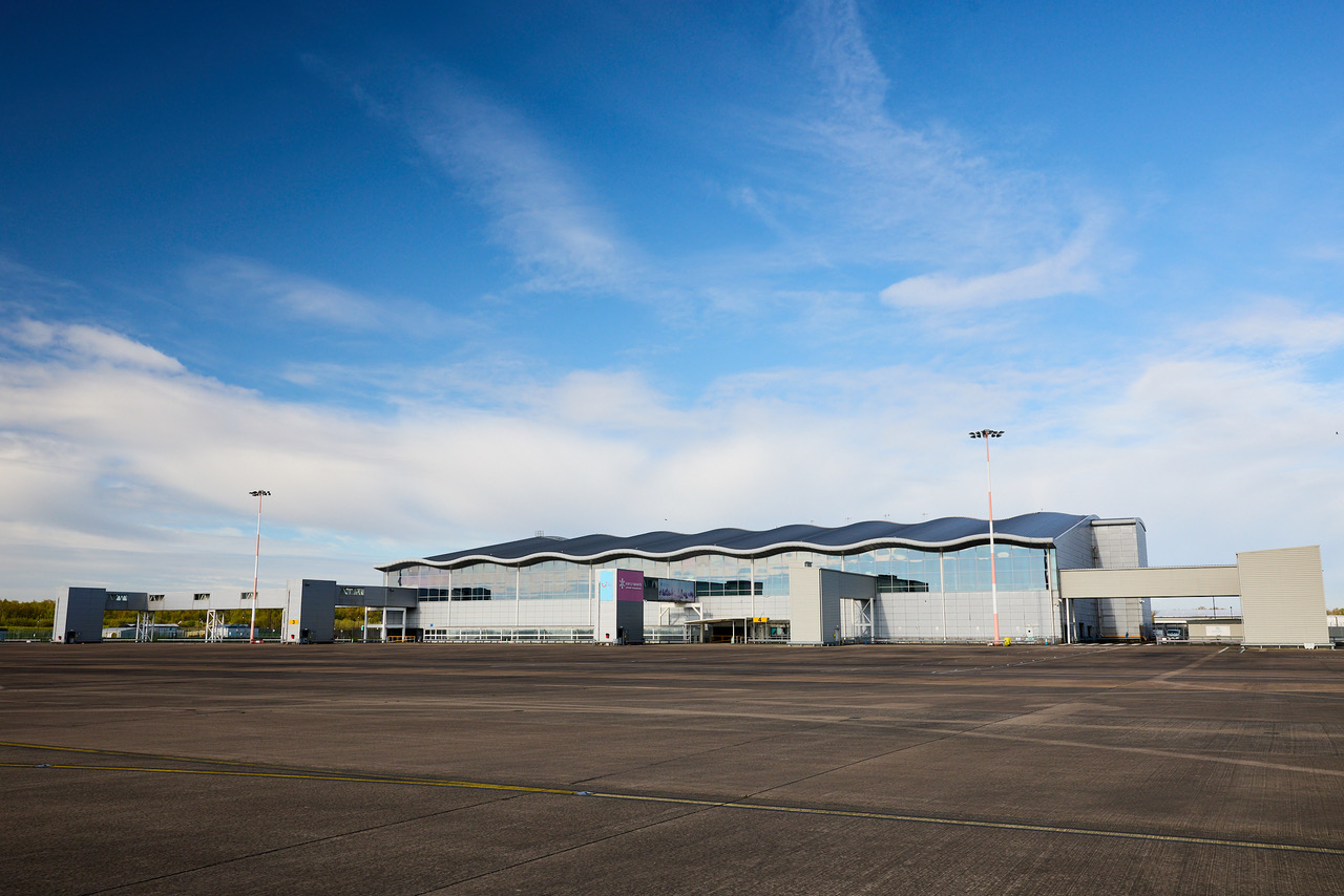 Airside image of Doncaster Sheffield Airport