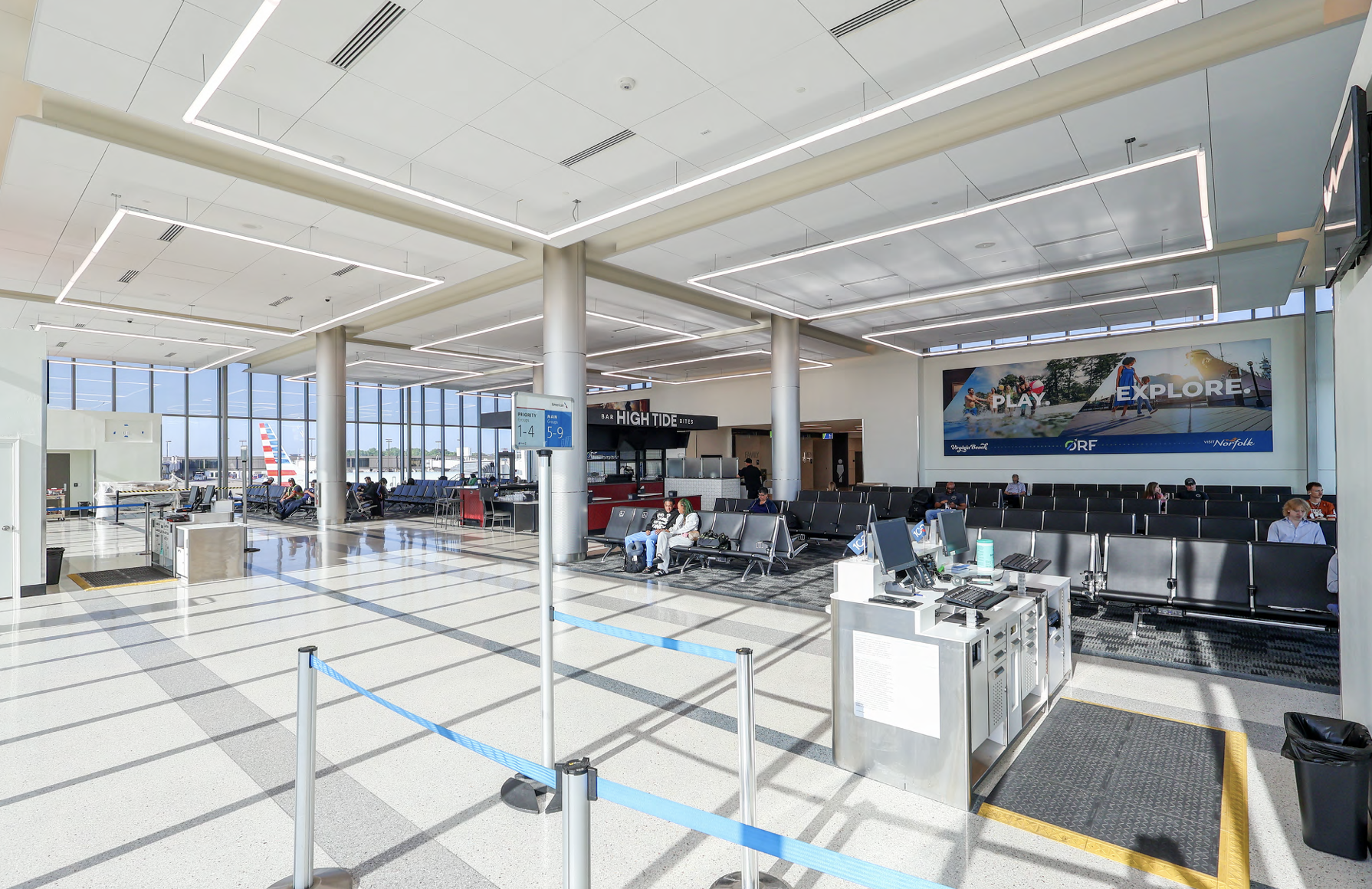 New gates at ORF