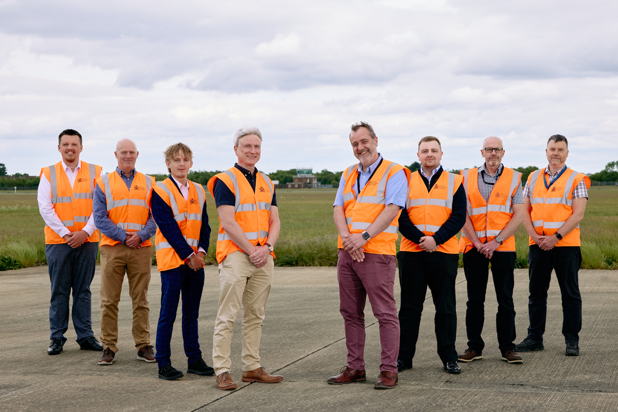 ATC team at Doncaster Sheffield Airport
