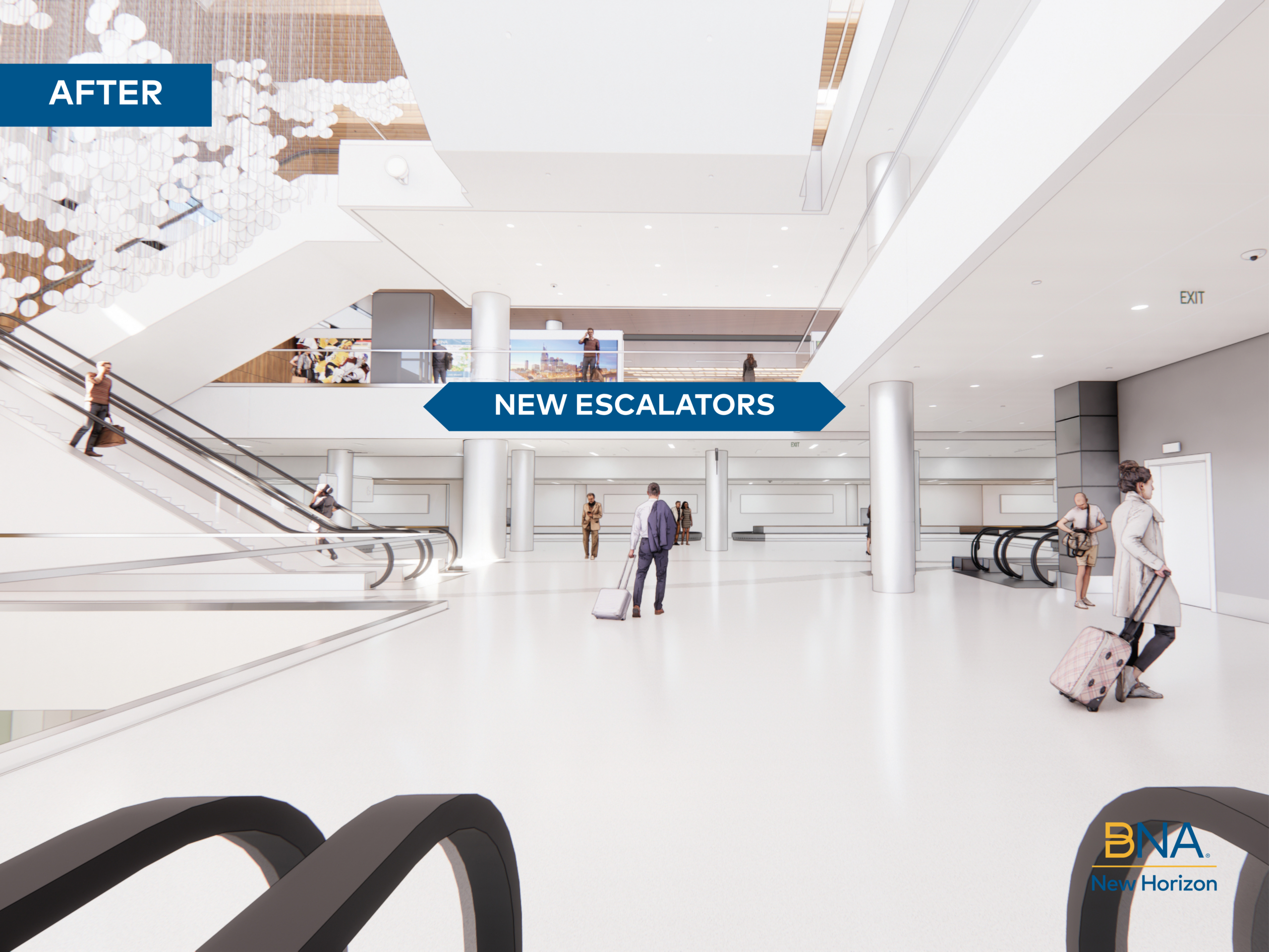 Redesigned Baggage Claim