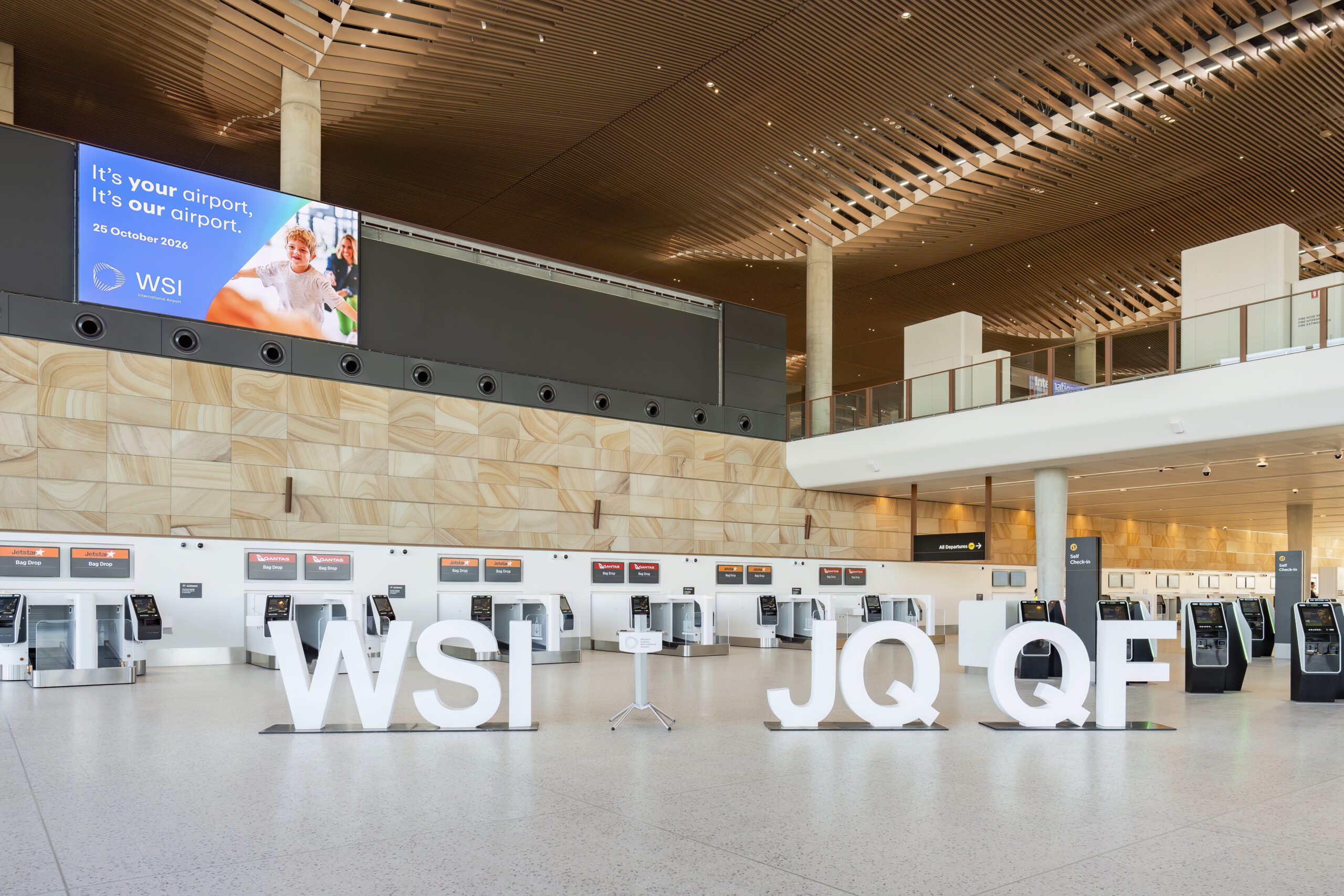 Domestic flights will begin at WSI in October