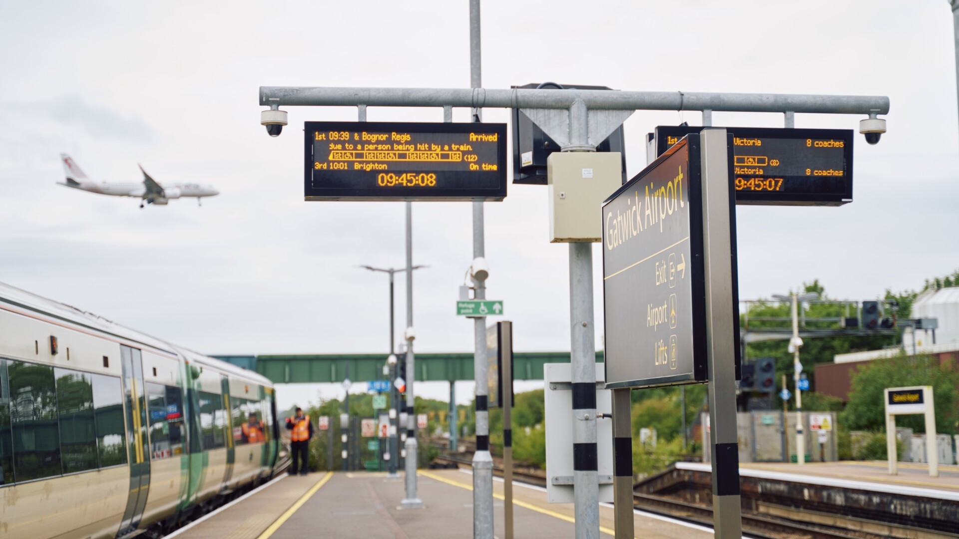 New trains and buses will seek to provide transport for those travelling to London Gatwick overnight