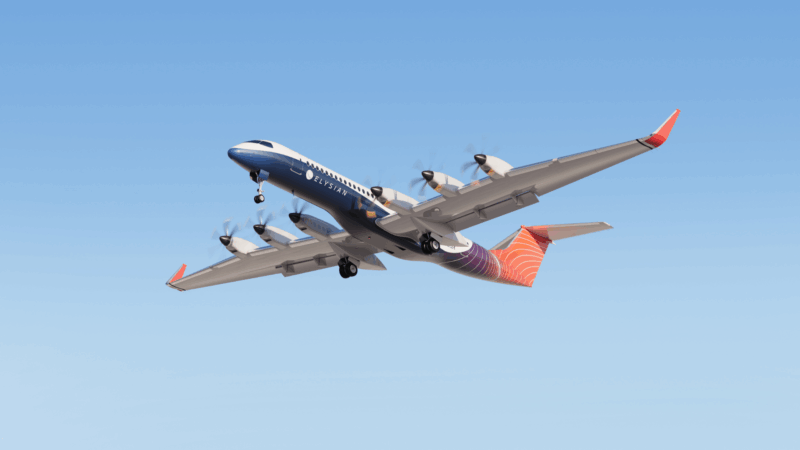 plane in sky