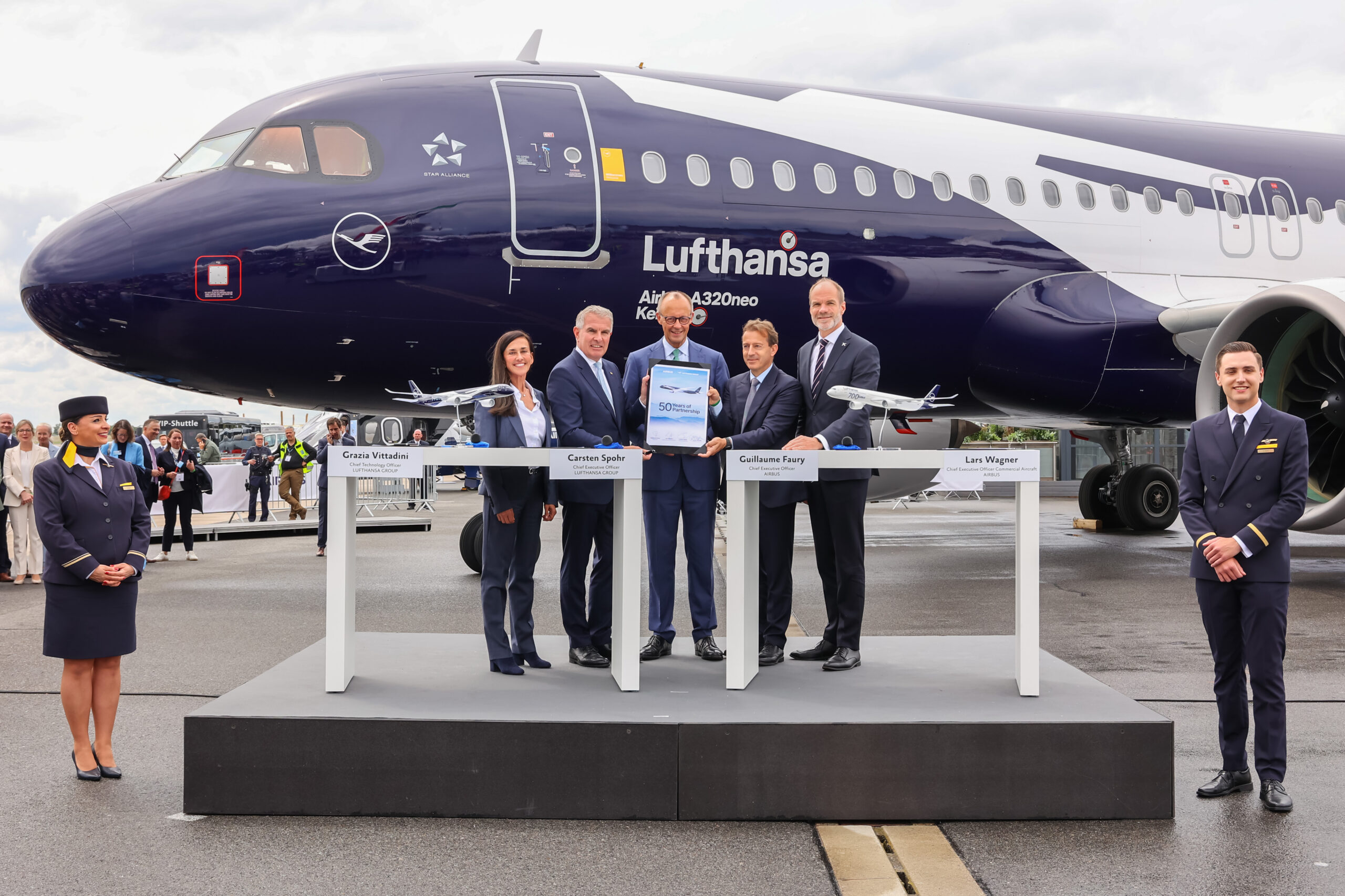 Airbus & Lufthansa have been working together for 50 years