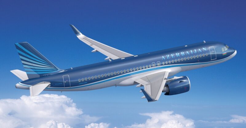 Azerbaijan Airlines plane