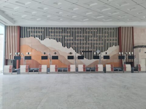 St. Catherine International Airport in South Sinai, Egypt