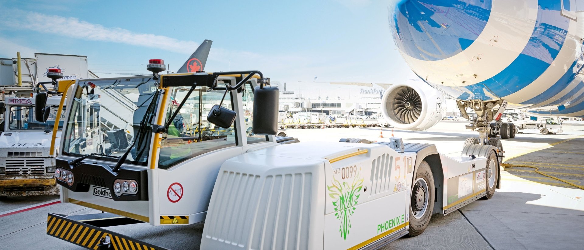 Two fully electric aircraft tugs have now entered operation