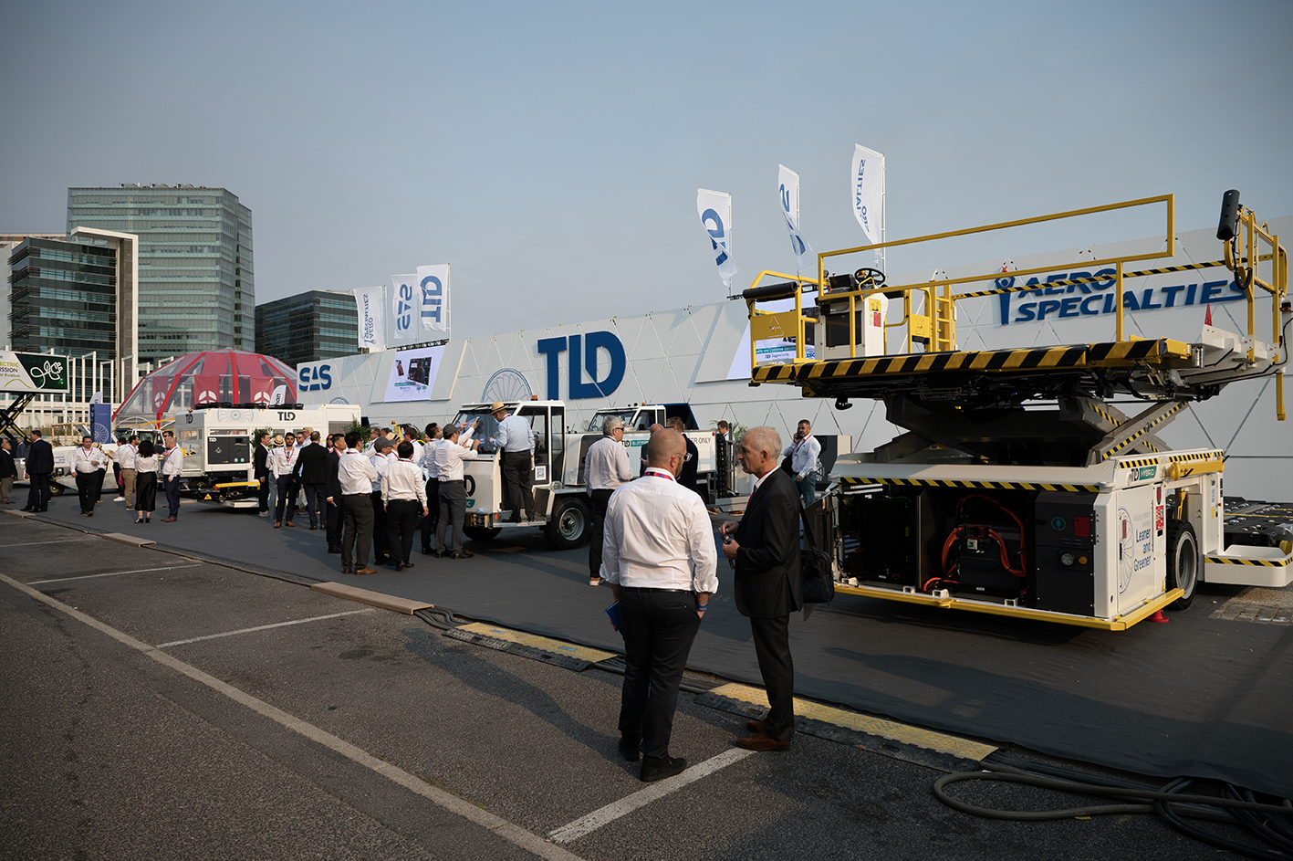 Outdoor exhibition at GSE Expo 2024