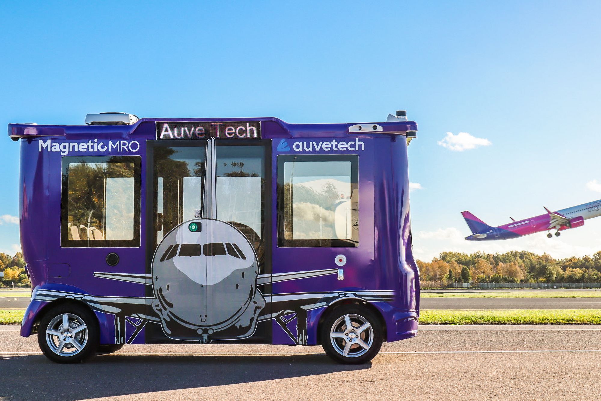 Auve Tech launches autonomous MiCa shuttle service at Tallinn Airport