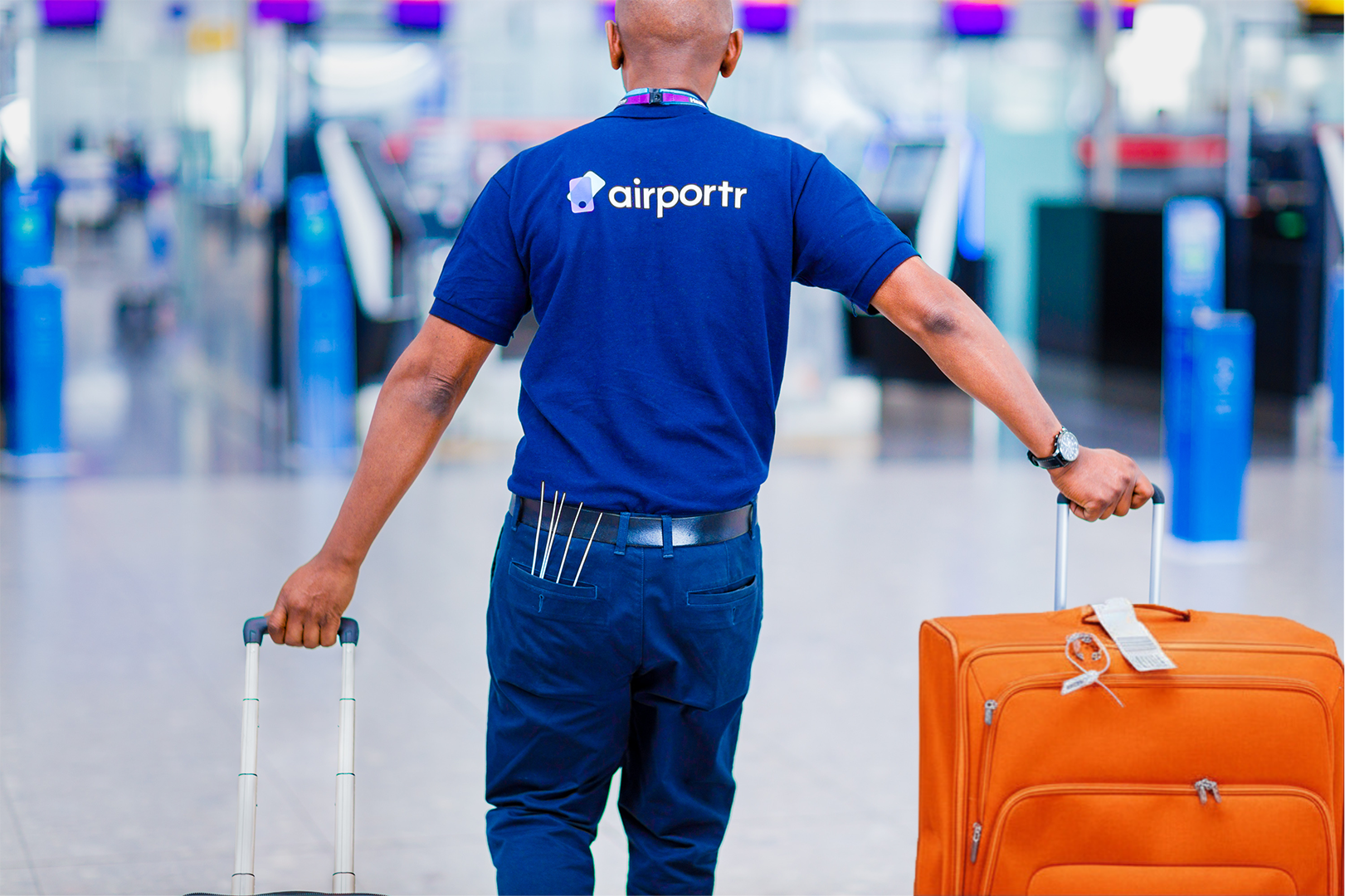 Airportr luggage in airport