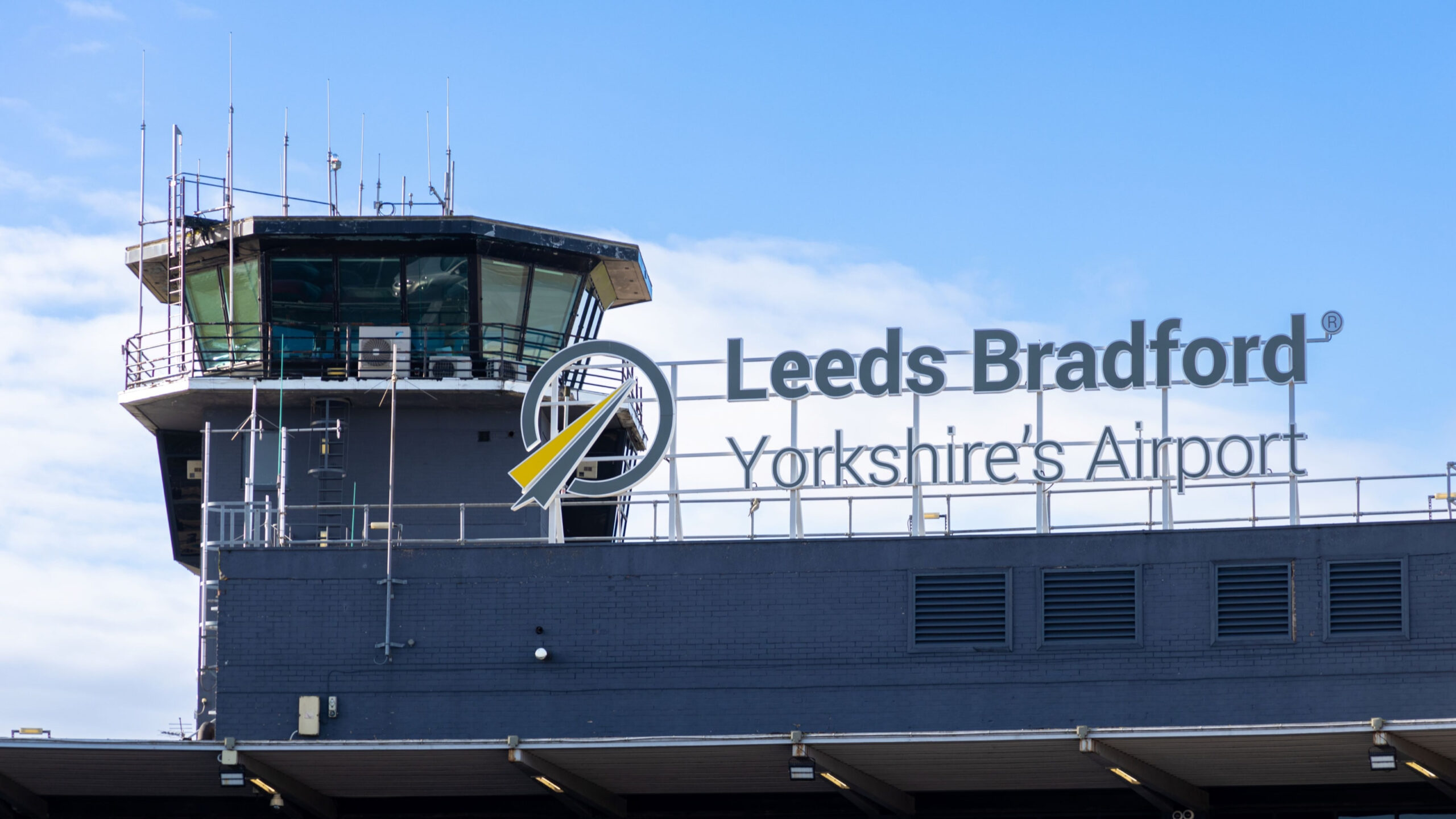 Leeds Bradford Airport from outside