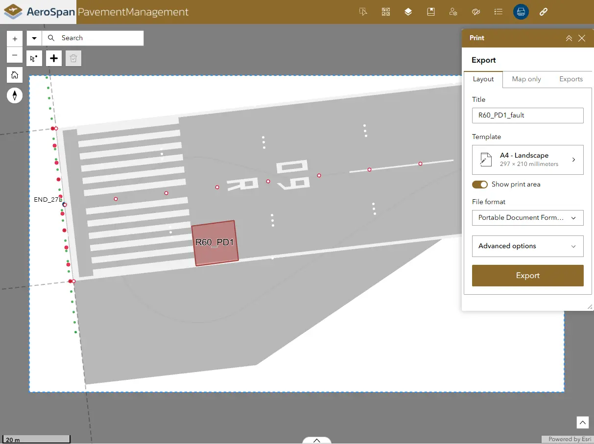 AeroSpan PMS: Pavement Management and Predictive Maintenance